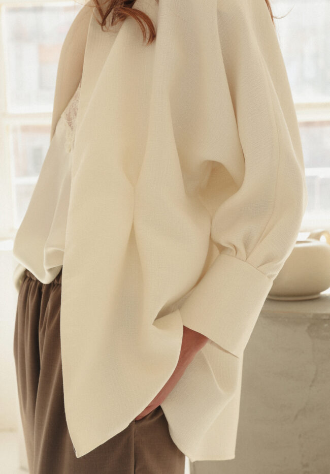 sana jacket white