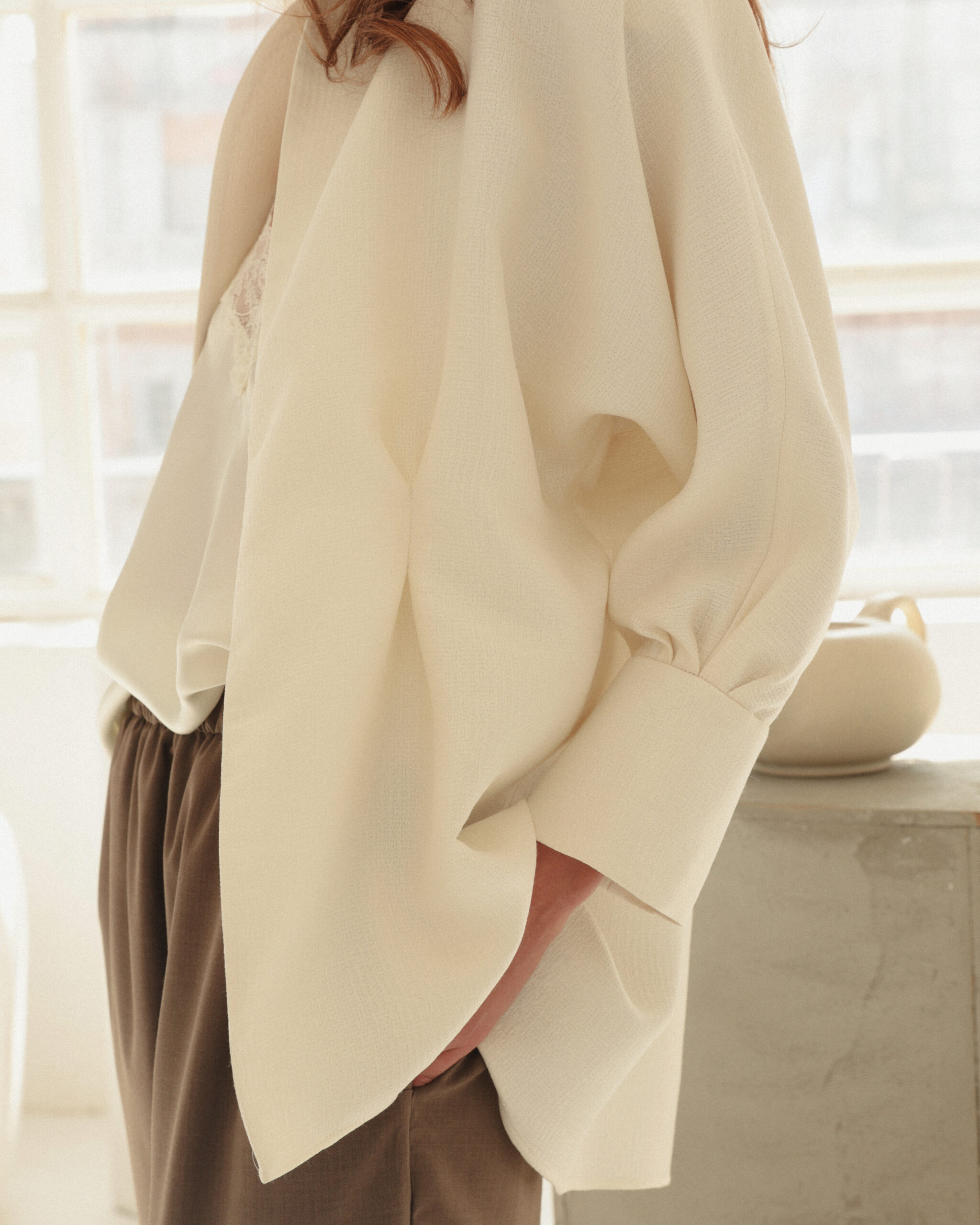 sana jacket white