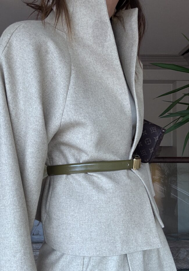 dina jacket sand beige